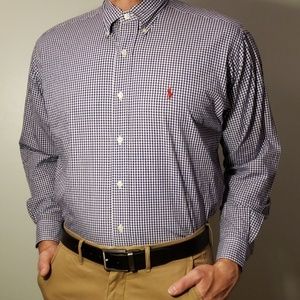 Men's Ralph Lauren Long Sleeve Button-down - Sz L